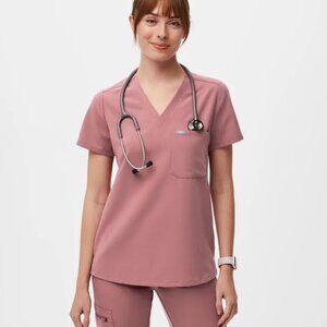 Figs Limited Mauve w/Pink string